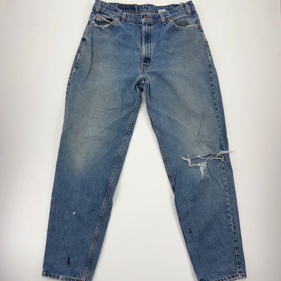 Levi's Other - Vintage Levis 560 Orange Tab Jeans Mens 36x34 Blue Loose Fit Tapered‎ USA Made